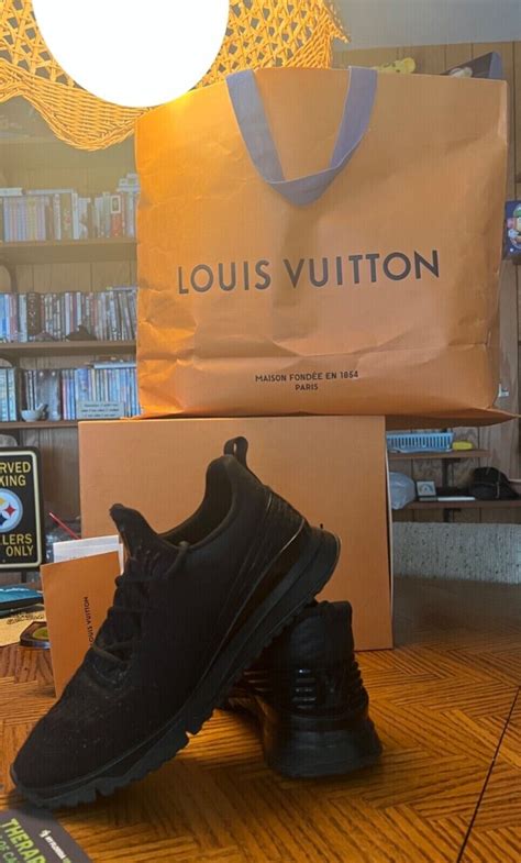 louis vuitton vnr sneakers black